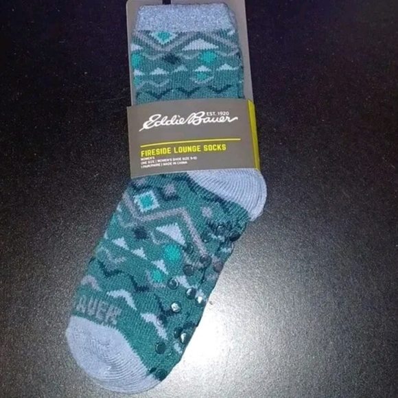 Eddie Bauer Accessories - New Women's Eddie Bauer Fireside Lounge Socks. Fits shoe size 5-10